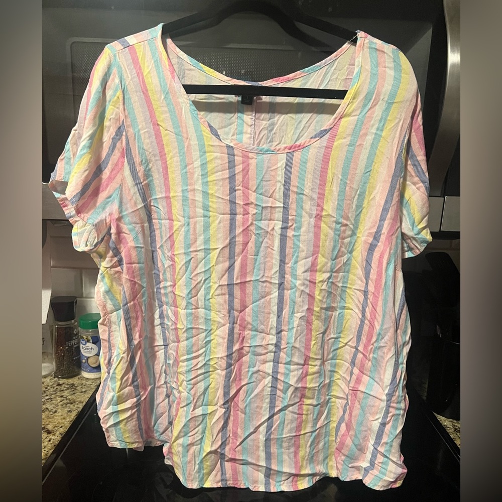 Striped blouse!